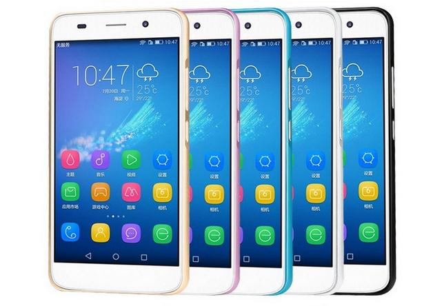 Huawei Y6 metal bumper w back case+Combo