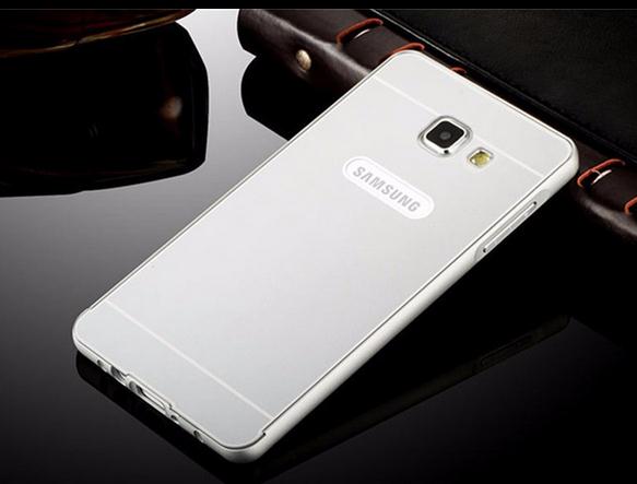 Samsung A5 2016 metal bumper w back case+Combo