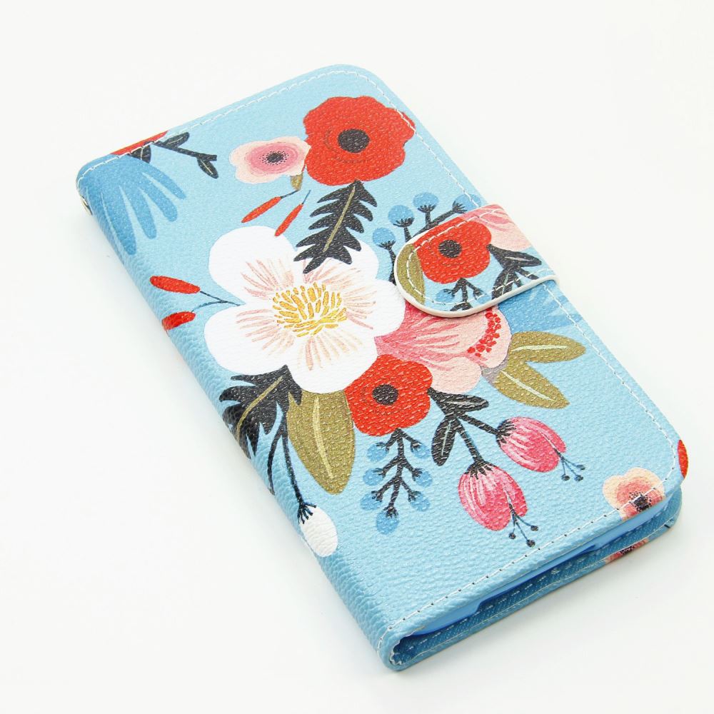 Galaxy S5 case wallet leather case printed
