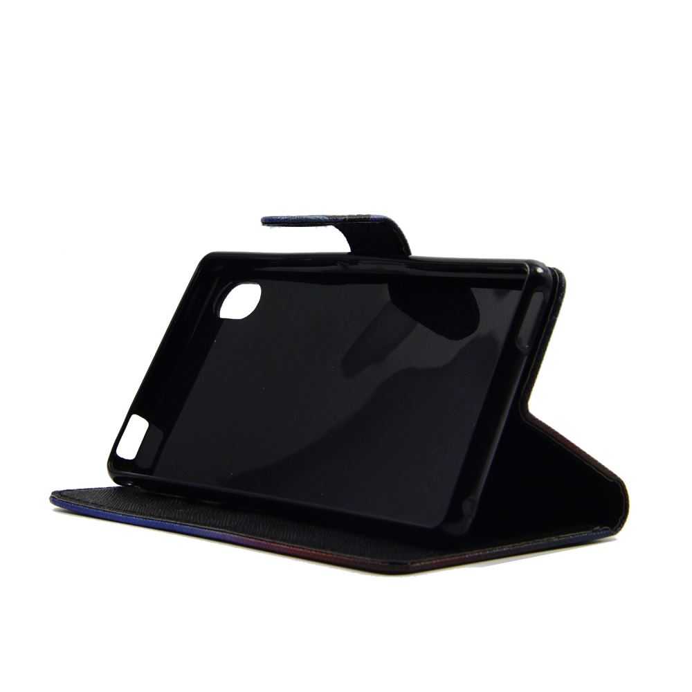 Sony M4 Aqua case wallet leather case printed