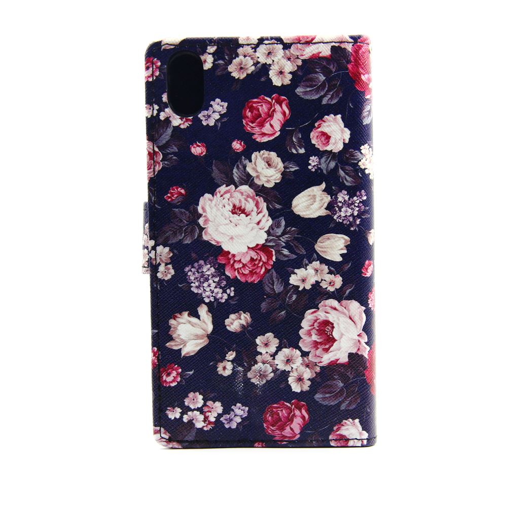 Sony M4 Aqua case wallet leather case printed