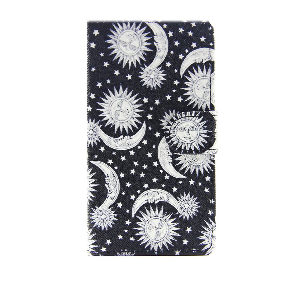Sony M4 Aqua case wallet leather case printed