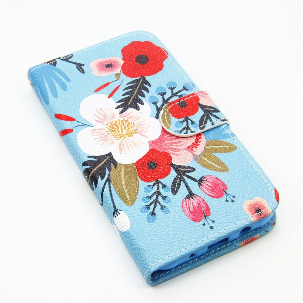 Samsung Galaxy J5 case wallet leather case printed