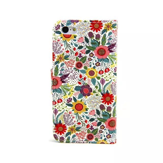 iPhone 5c case wallet leather case printed