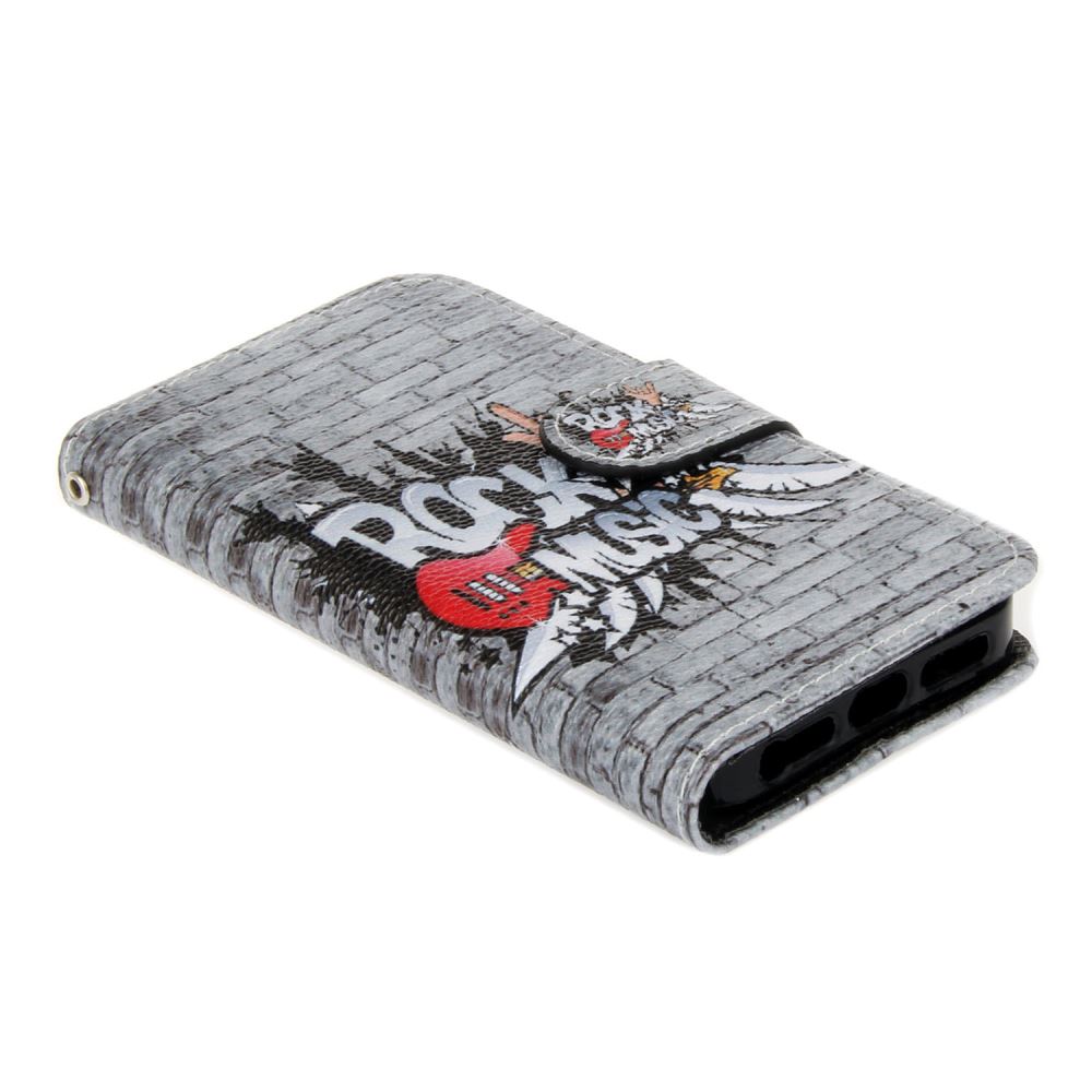 iPhone 5 5s SE case wallet leather case printed