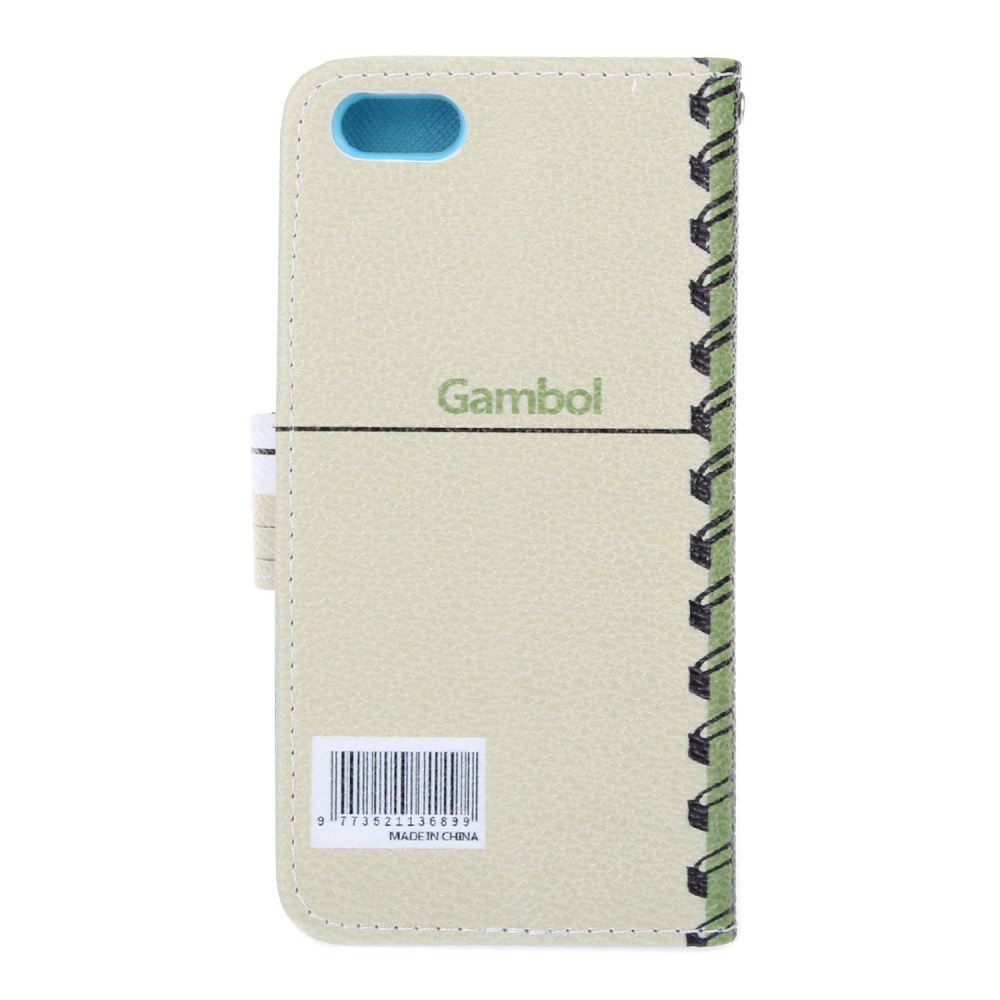 iPhone 5 5s SE case wallet leather case printed