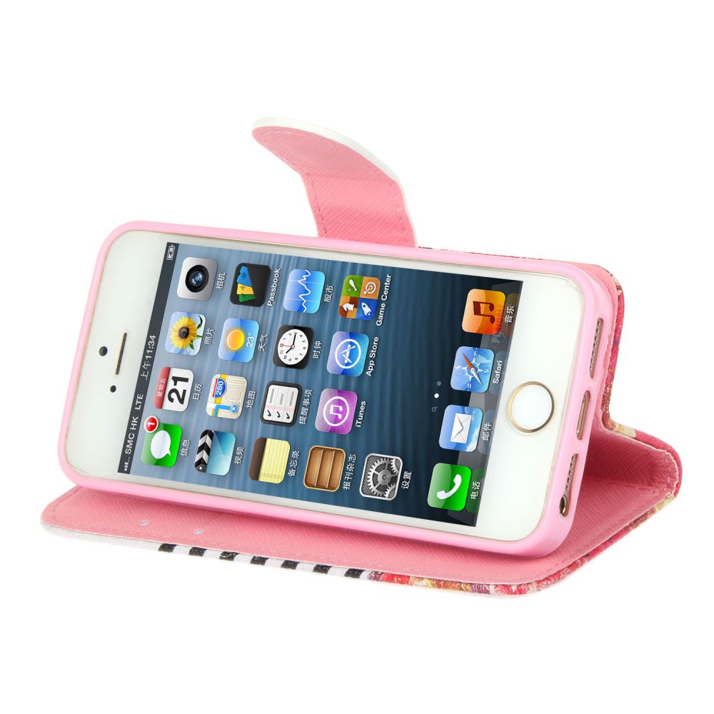 iPhone 5 5s SE case wallet leather case printed iPhone 5 5s SE case wallet leather case printed