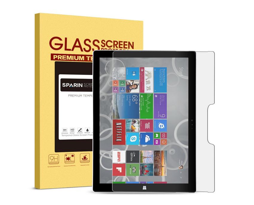 Microsoft Surface Pro 4 Tempered Glass Protector Microsoft Surface Pro 4 Tempered Glass Protector