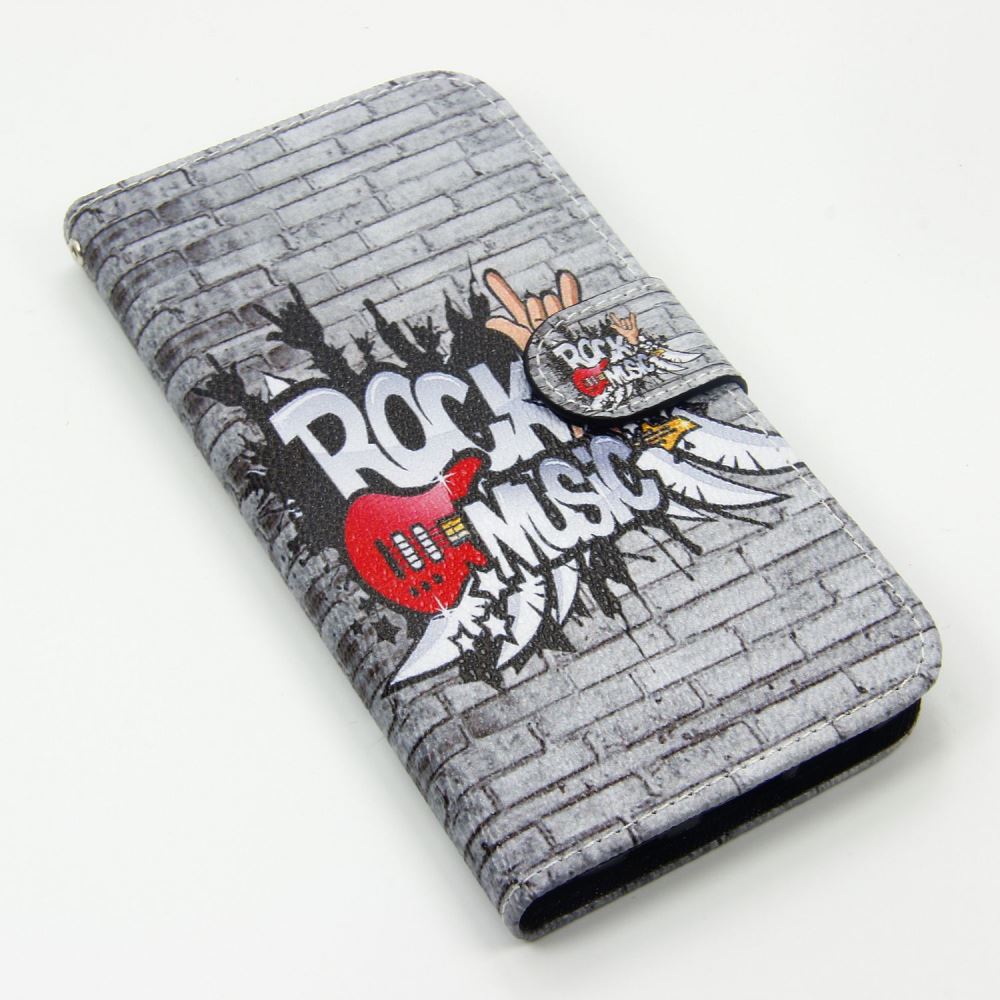 Galaxy S7 case wallet leather case printed