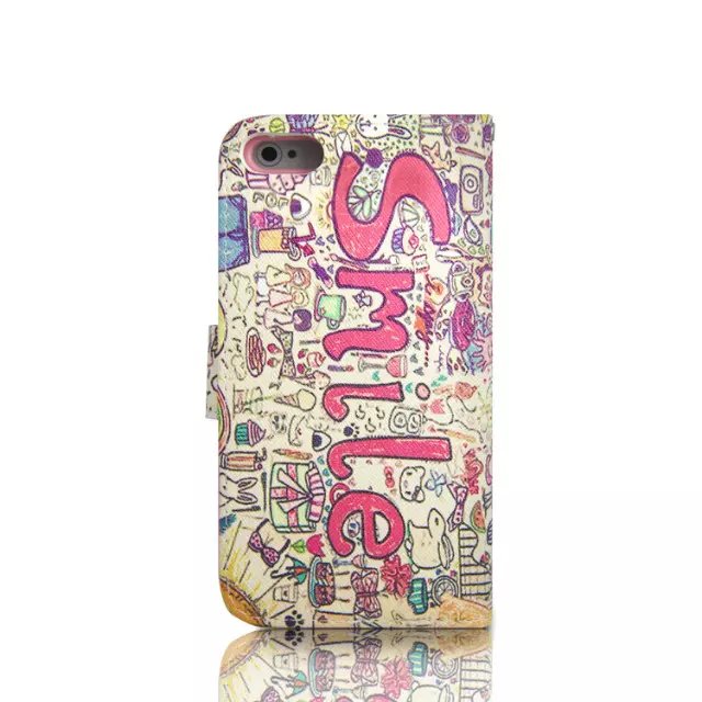 iPhone 4 4s case wallet leather case printed iPhone 4 4s case wallet leather case printed