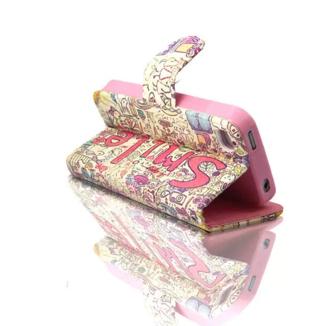 iPhone 4 4s case wallet leather case printed iPhone 4 4s case wallet leather case printed