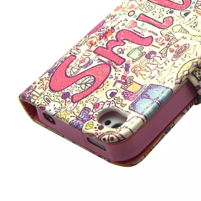 iPhone 4 4s case wallet leather case printed iPhone 4 4s case wallet leather case printed