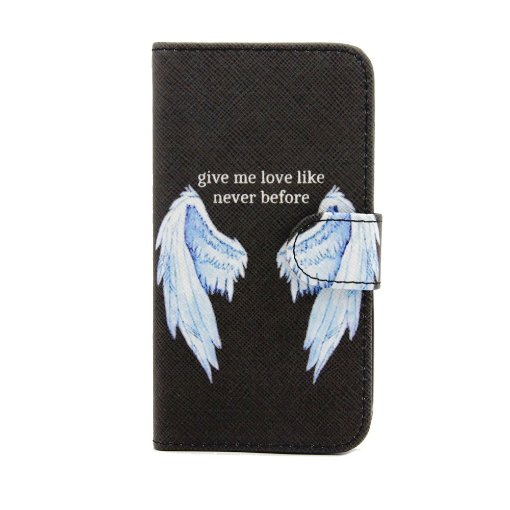 Galaxy S4 case wallet leather case printed