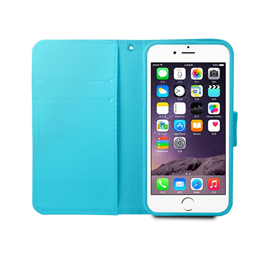 iPhone 6 6s case wallet leather case printed