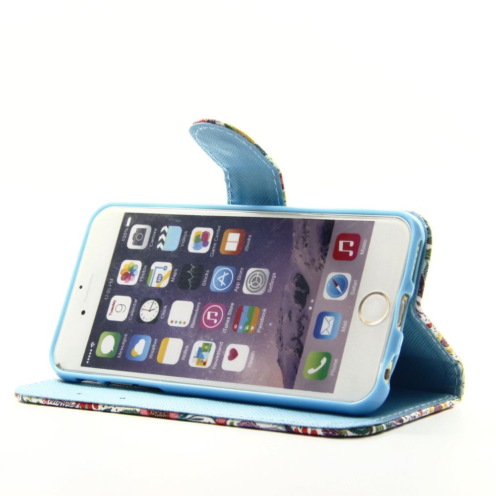 iPhone 6 6s Plus case wallet leather case printed