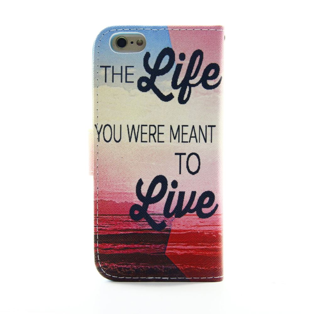 iPhone 6 6s Plus case wallet leather case printed