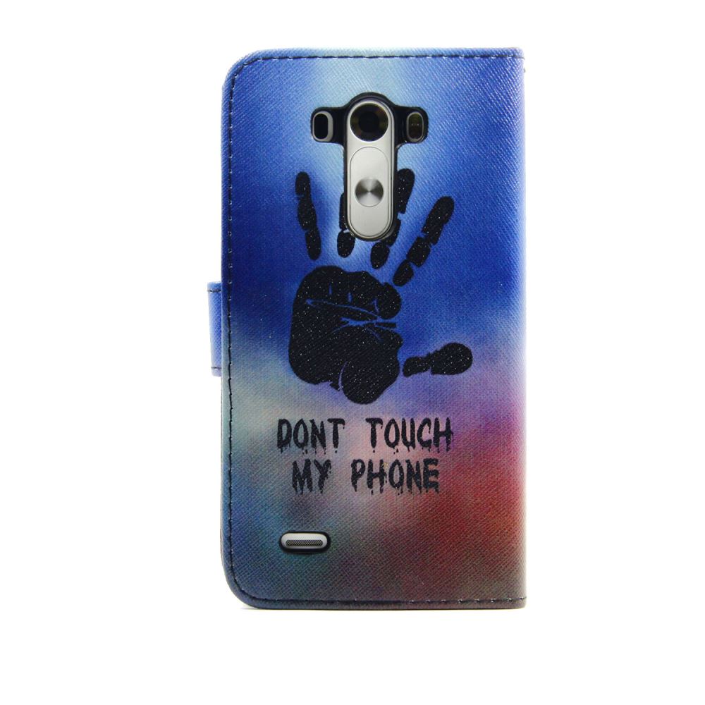 LG G3 case wallet leather case printed