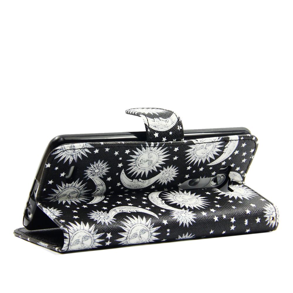 LG G3 case wallet leather case printed
