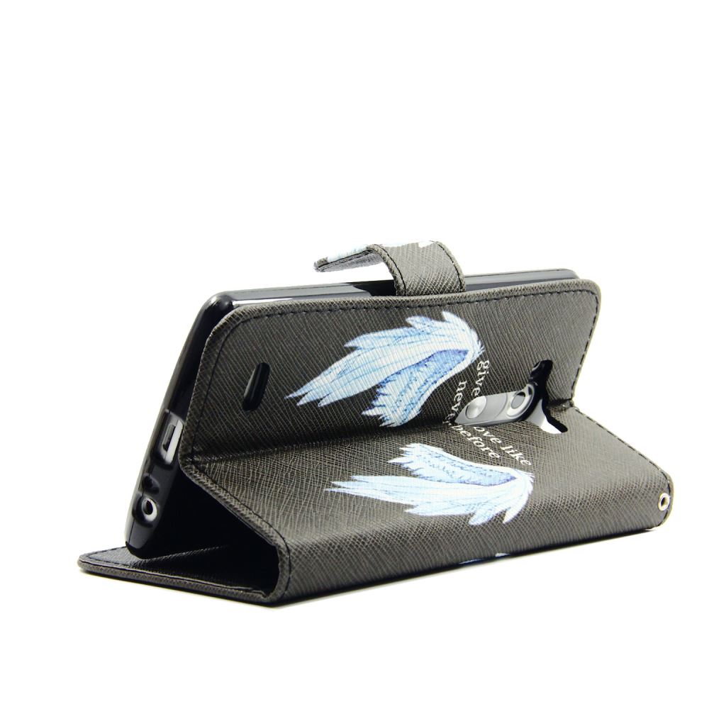 LG G3 case wallet leather case printed