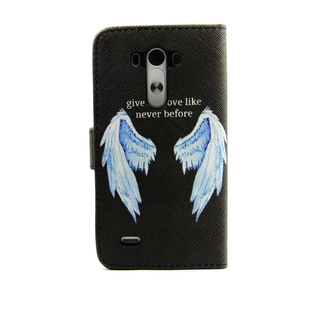 LG G3 case wallet leather case printed