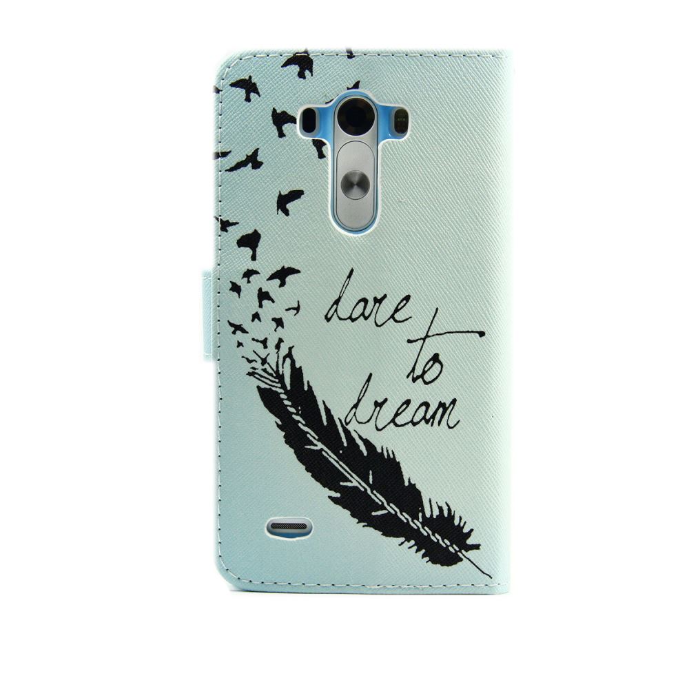 LG G3 case wallet leather case printed