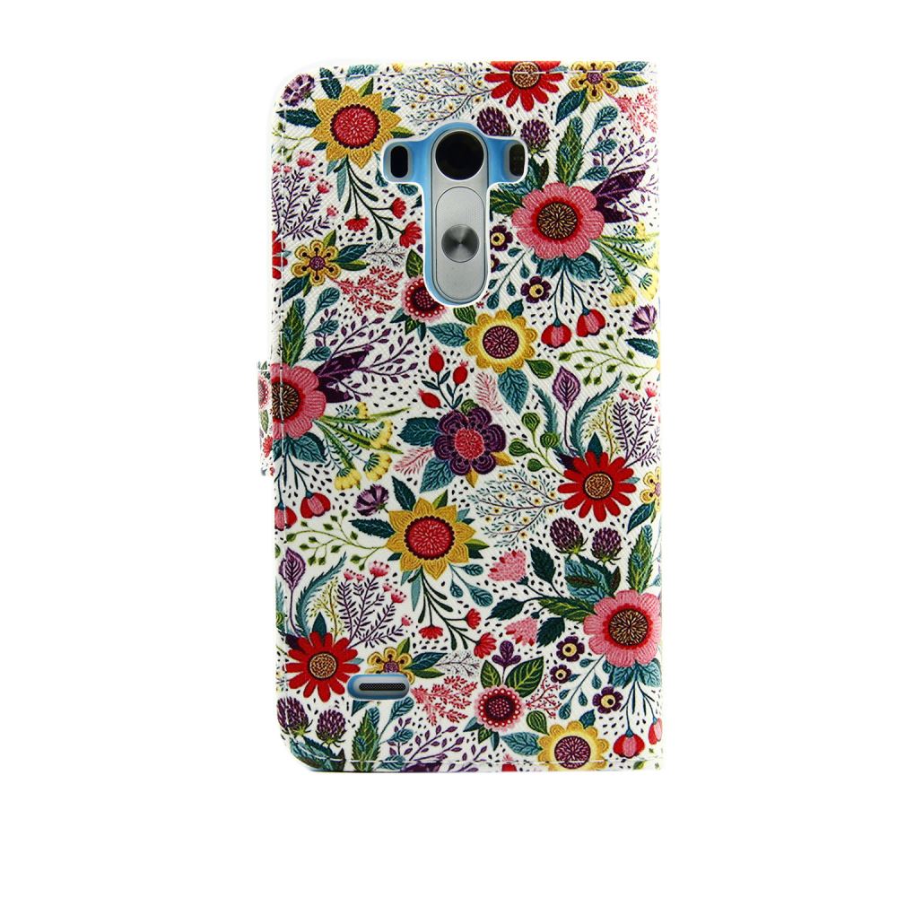 LG G3 case wallet leather case printed