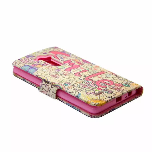 LG G3 case wallet leather case printed