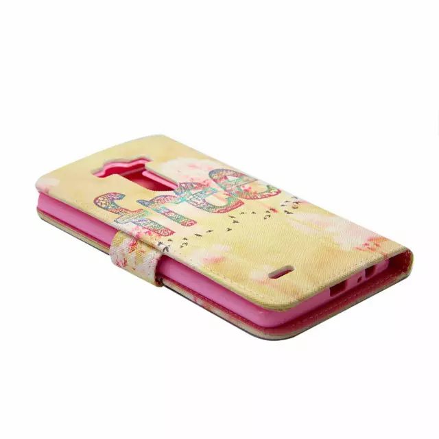 LG G3 case wallet leather case printed