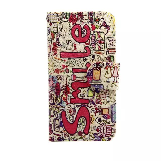 iPod Touch 5 6 case wallet leather case printed