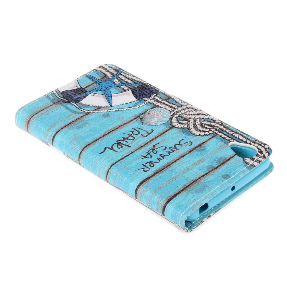 Sony Xperia X case wallet leather case printed