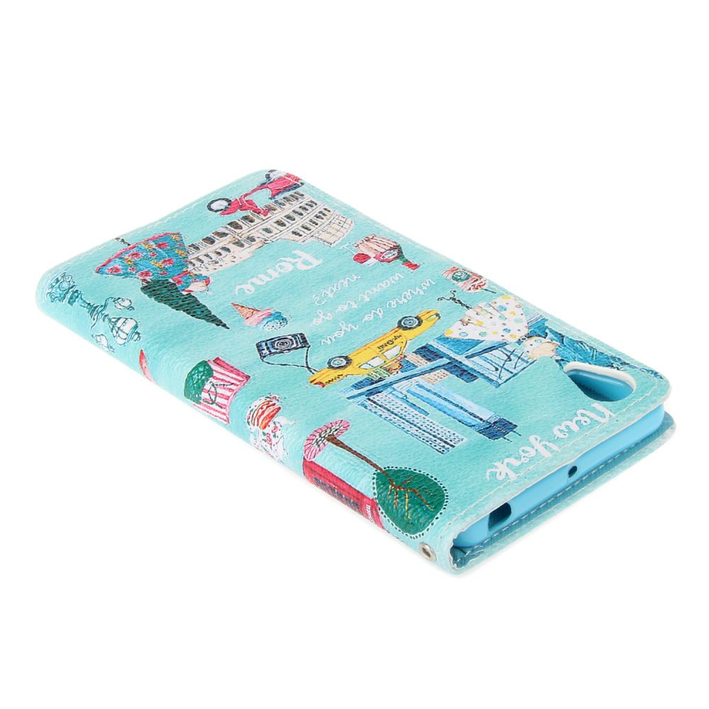 Sony Xperia X case wallet leather case printed Sony Xperia X case wallet leather case printed