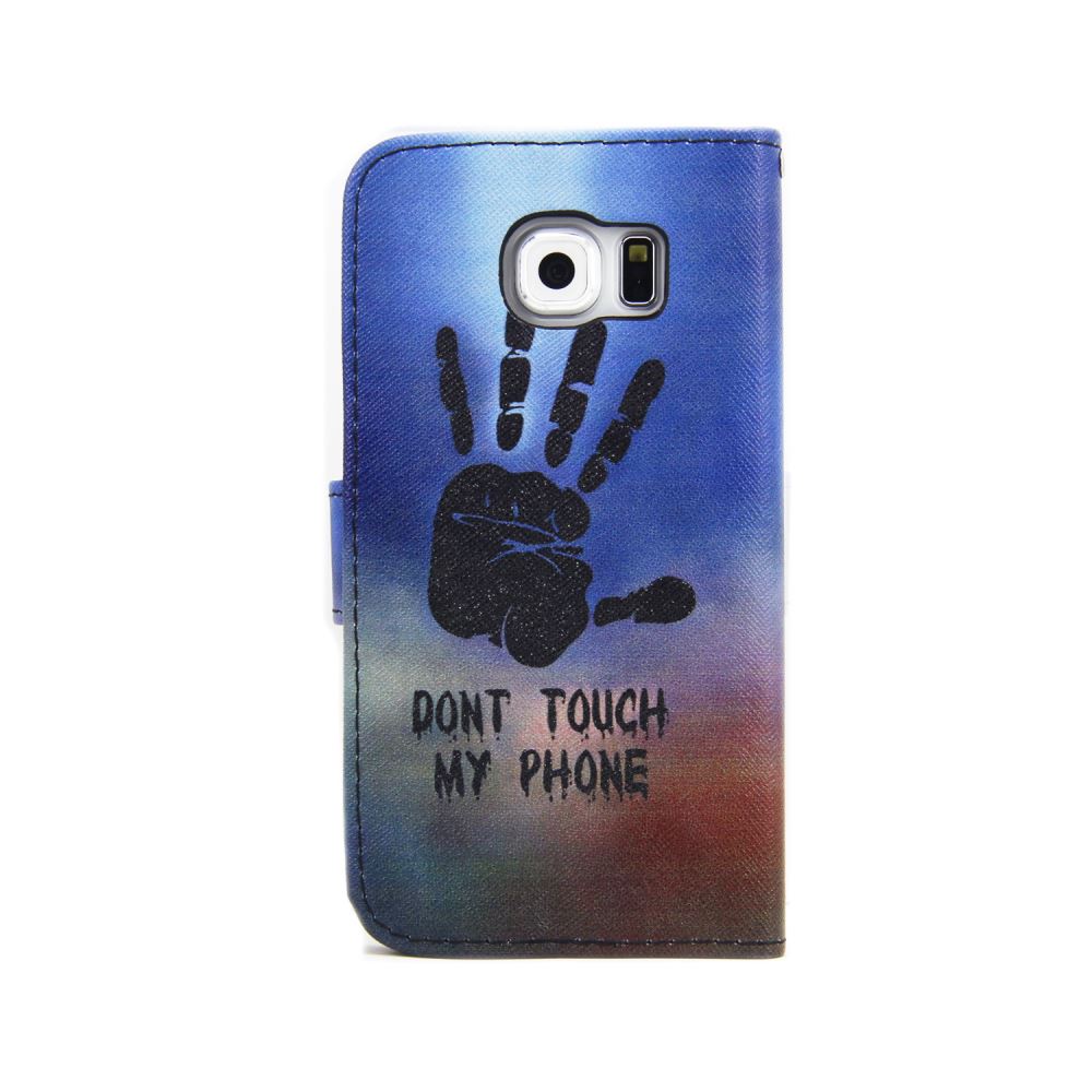 Galaxy S6 case wallet leather case printed