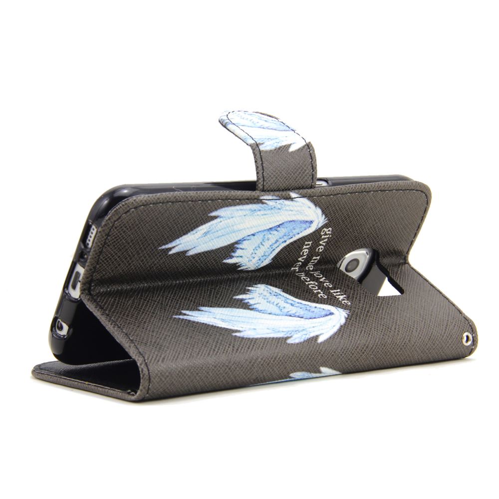 Galaxy S6 case wallet leather case printed