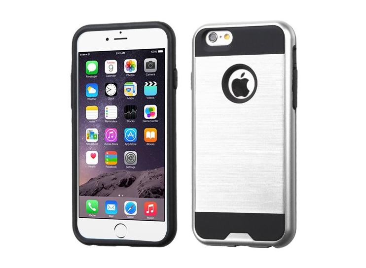 iPhone 4 4s impact proof hybrid brushed Metal case iPhone 4 4s impact proof hybrid brushed Metal case