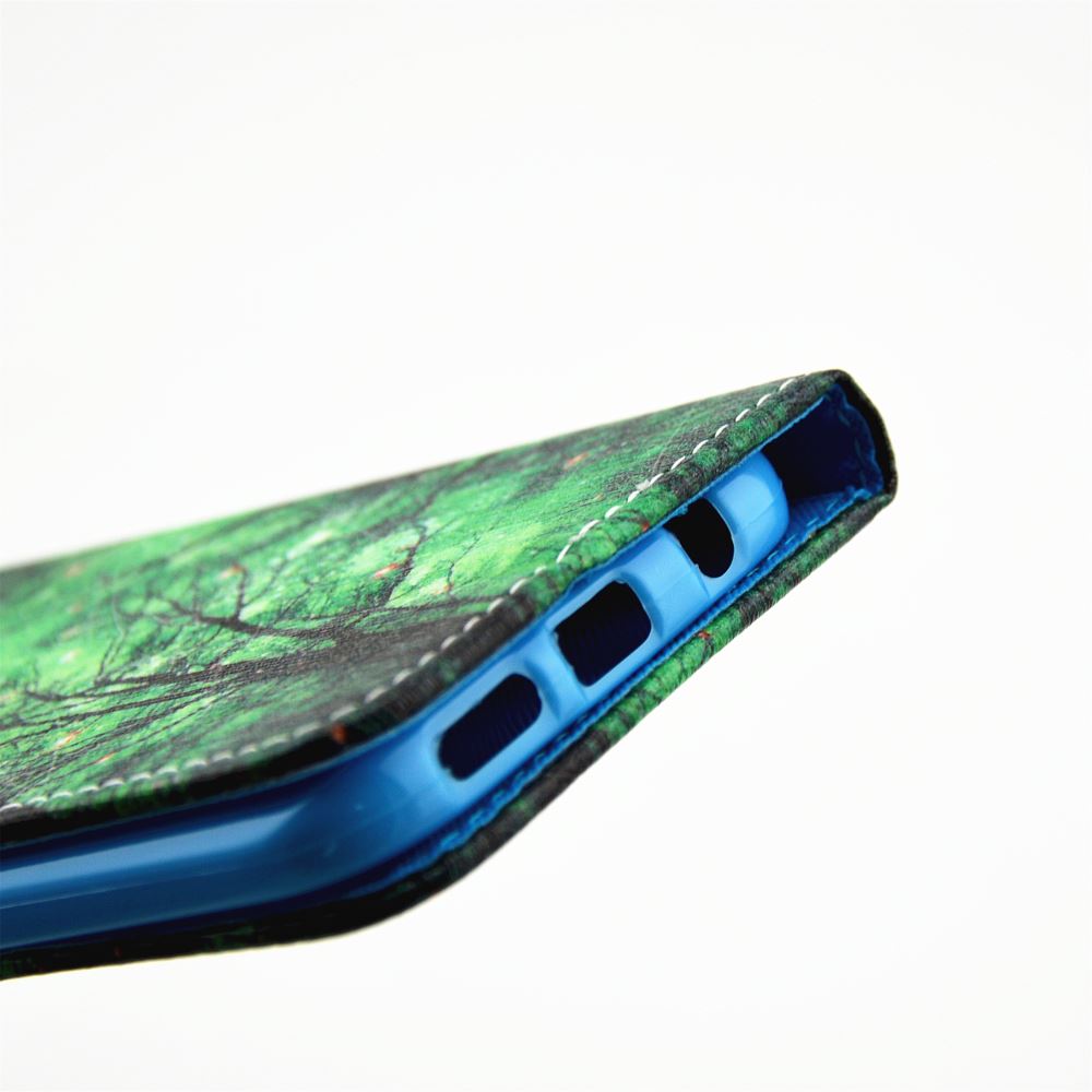 Galaxy S7 case wallet leather case printed
