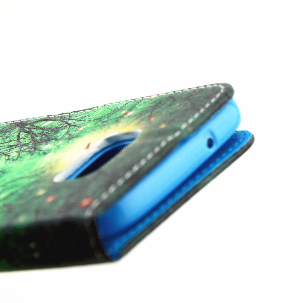 Galaxy S7 case wallet leather case printed