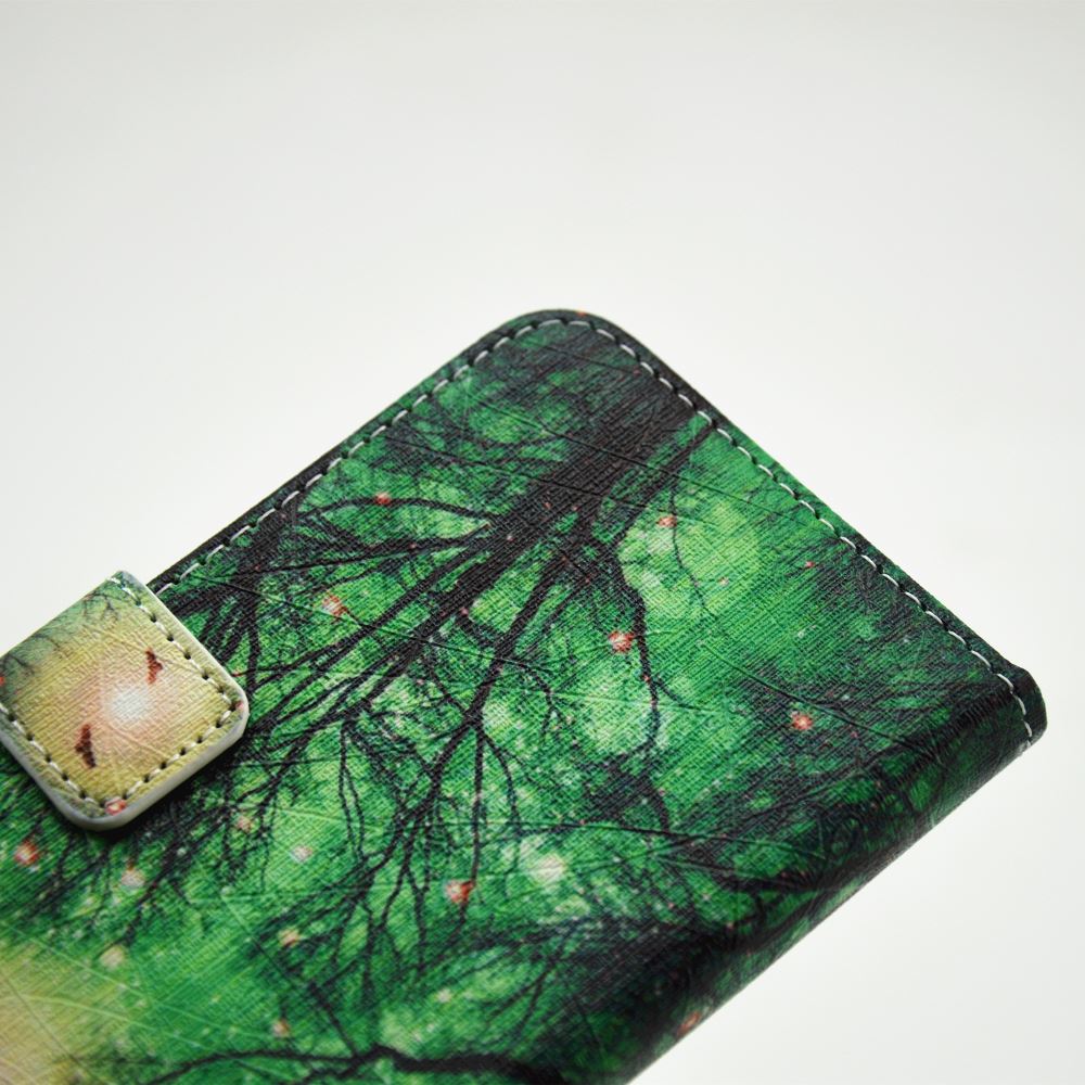 Galaxy S7 case wallet leather case printed