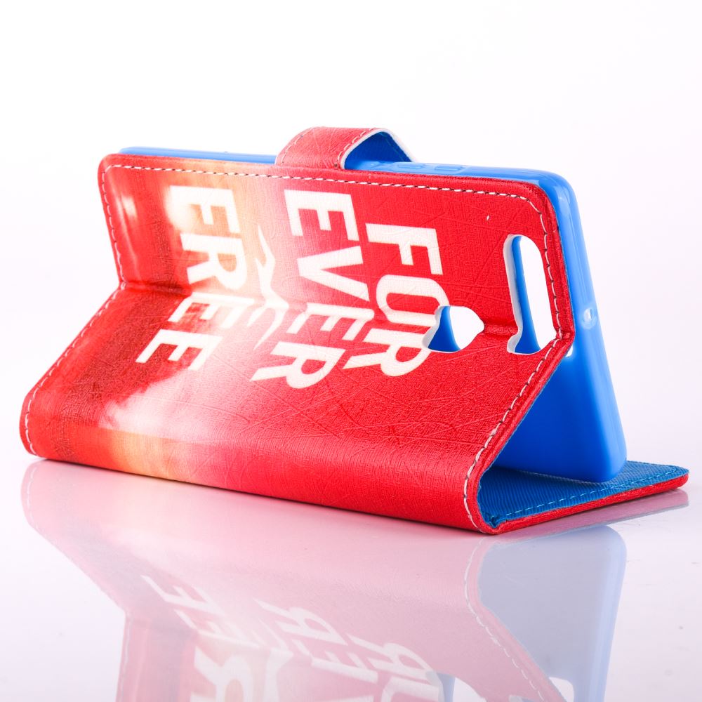 Huawei P9 case wallet leather case printed