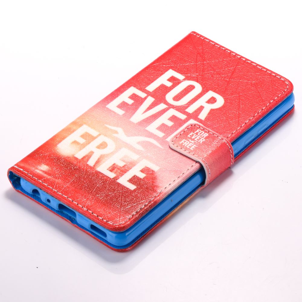 Huawei P9 case wallet leather case printed