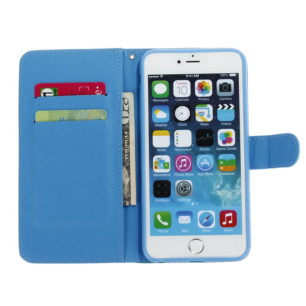 iPhone 6 6s Plus case wallet leather case printed iPhone 6 6s Plus case wallet leather case printed