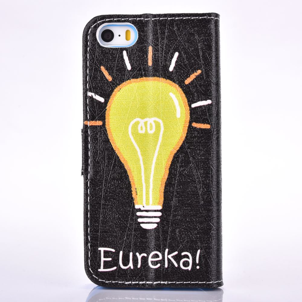 iPhone 5c case wallet leather case printed