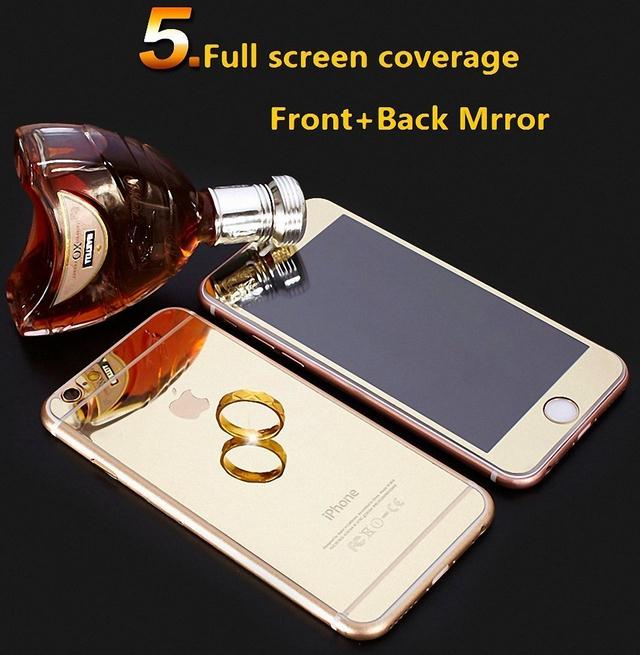 iPhone 6 6s Mirror Tempered Glass Screen Guard