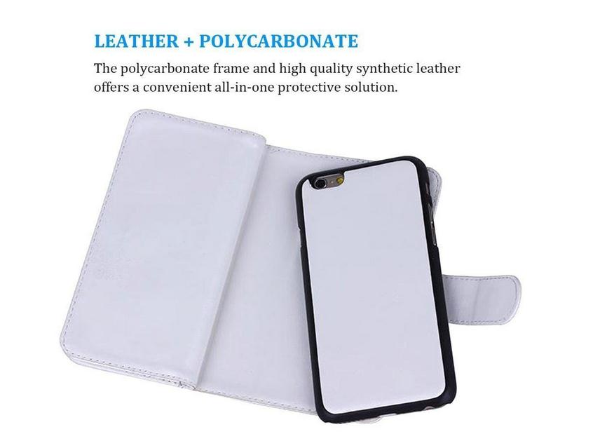 Iphone 6 6s double wallet leather case detachable Iphone 6 6s double wallet leather case detachable