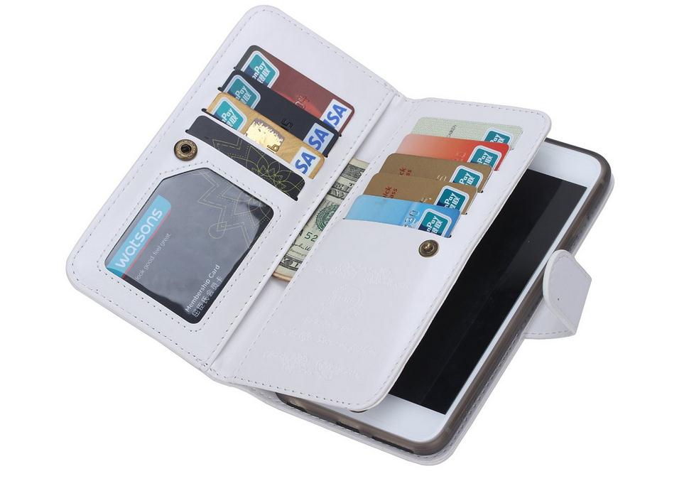 Iphone 6 6s double wallet leather case detachable Iphone 6 6s double wallet leather case detachable