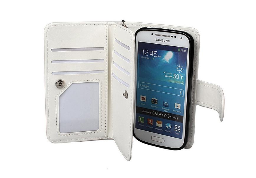 Galaxy S4 Mini detachable wallet leather case