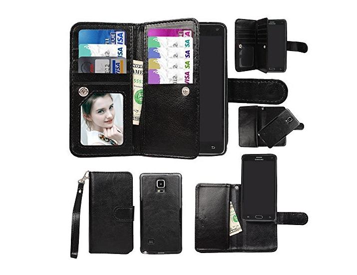 Galaxy NOTE 4 detachable wallet leather case Galaxy NOTE 4 detachable wallet leather case