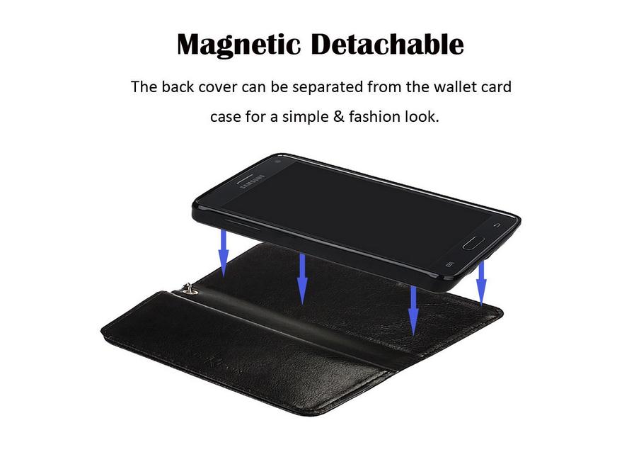 Galaxy NOTE 4 detachable wallet leather case Galaxy NOTE 4 detachable wallet leather case