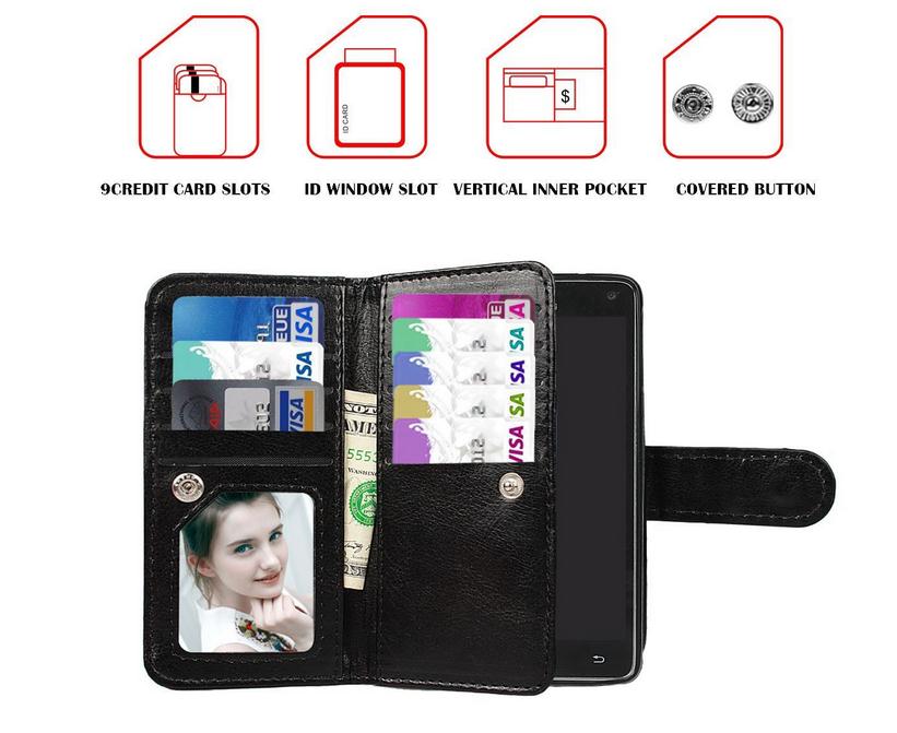 Galaxy NOTE 4 detachable wallet leather case Galaxy NOTE 4 detachable wallet leather case