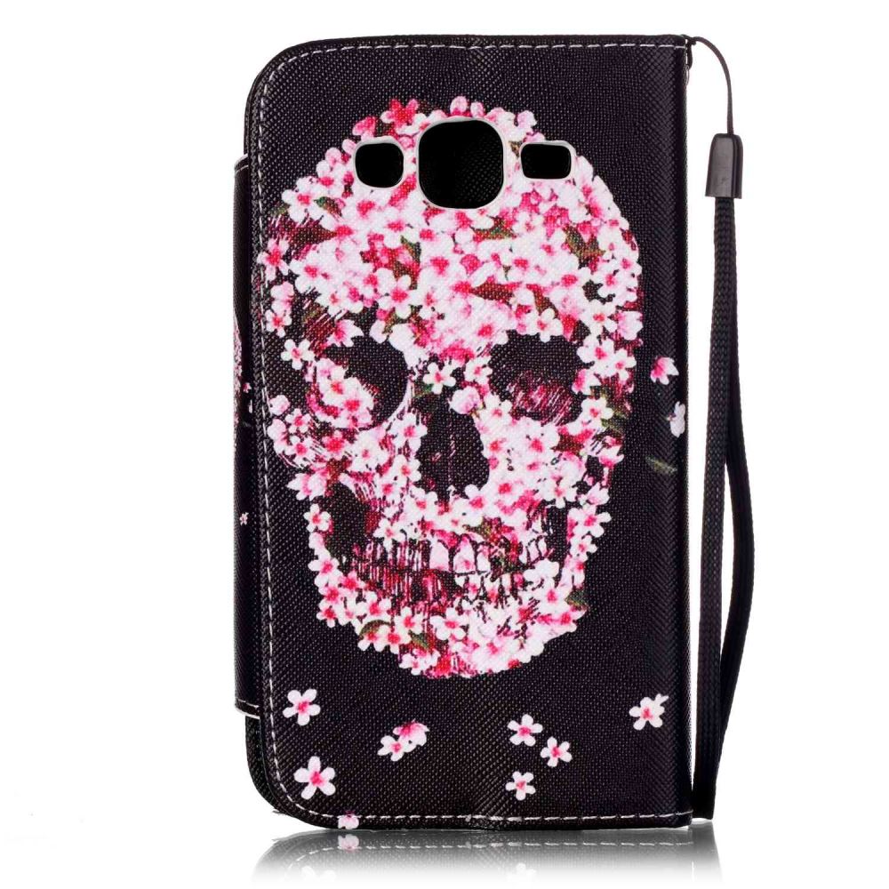 Samsung Galaxy J5 case wallet leather case printed