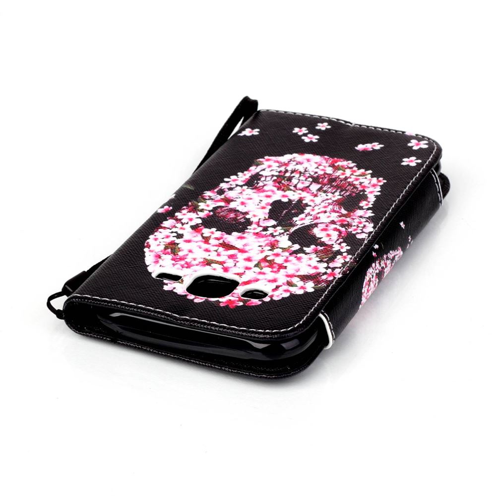 Samsung Galaxy J5 case wallet leather case printed